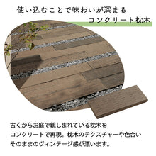 画像をギャラリービューアに読み込む, 【送料無料|北海道・沖縄・離島除く】コンクリート枕木 パーシースリーパーII 400L 2枚セット お庭の宅配便