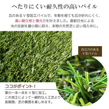 画像をギャラリービューアに読み込む, 人工芝 ロール 2m×5m 芝長25mm