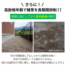 画像をギャラリービューアに読み込む, 【砂利との同時配送のみ】植樹防草シート 下敷き用 1m×20m巻き