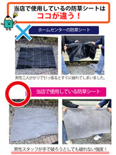 画像をギャラリービューアに読み込む, 【砂利との同時配送のみ】植樹防草シート 下敷き用 1m×20m巻き